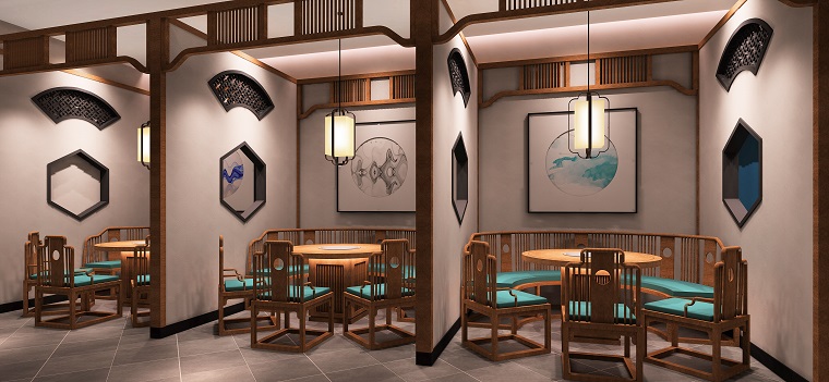 火鍋店室內設計